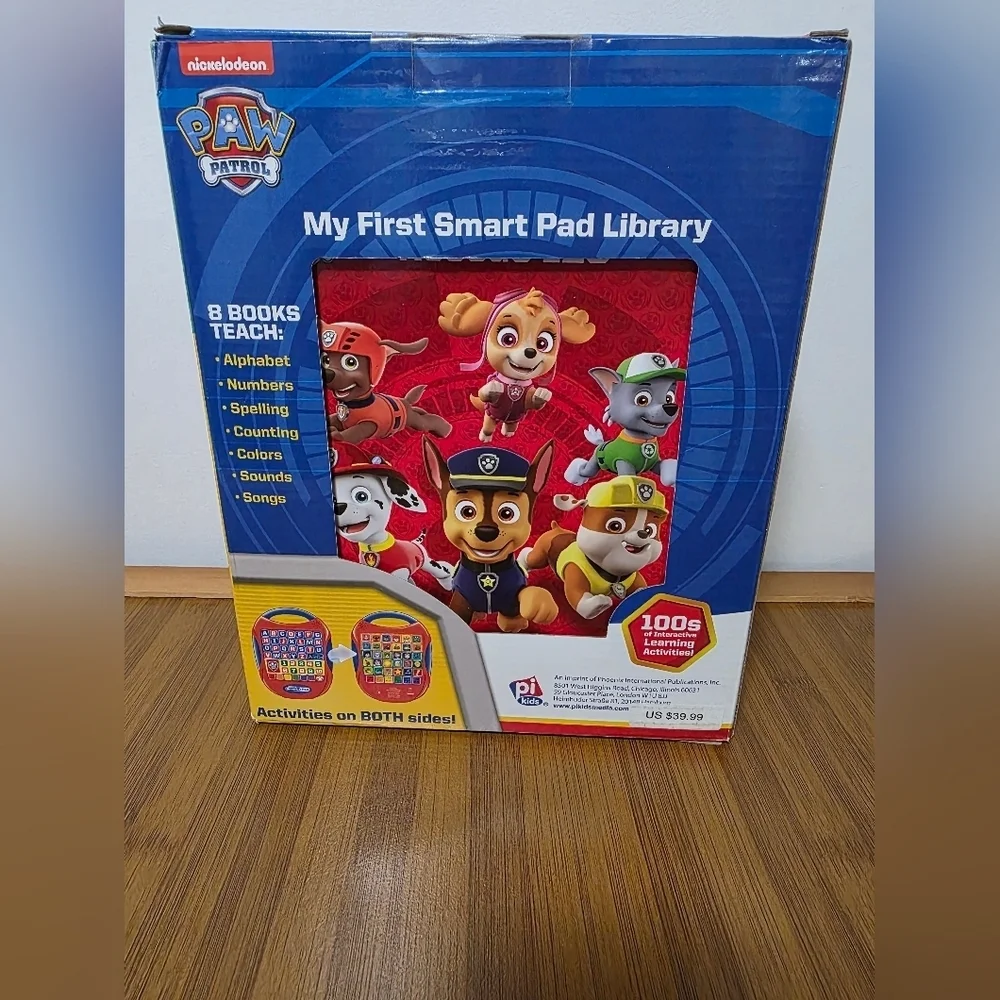 🆕 Nickelodeon PAW Patrol Preschool Interactive Activity Pad - Red